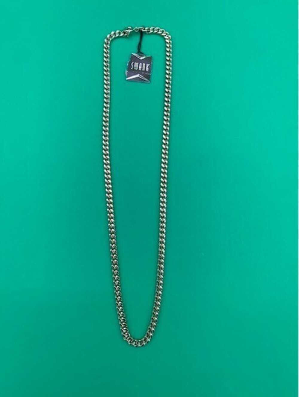 Swank Women's Gold-Tone 18" Cuban Link Necklace - VTG New w/ Tags